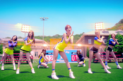 Intip Kocak dan Seksinya AOA di MV 'Heart Attack'