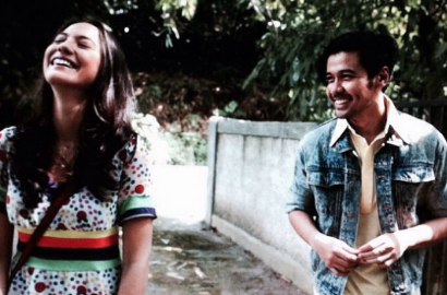 Chico Jericho dan Pevita Pearce Mesra di Lokasi 'Aach...Aku Jatuh Cinta'