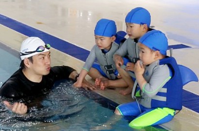 Song Il Gook Nangis Sukses Selesaikan Triathlon di 'Superman is Back'