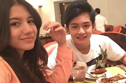 Cieee, Romantisnya Cassandra Elovii dan Randy Martin Dinner Bareng