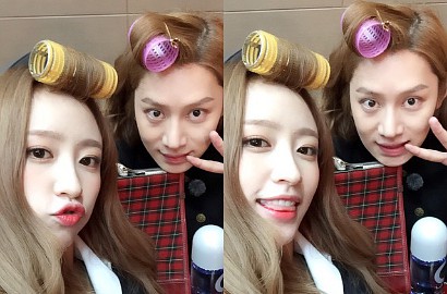 Hani EXID Terpesona Gantengnya Rambut Baru Heechul di 'A Style for You'