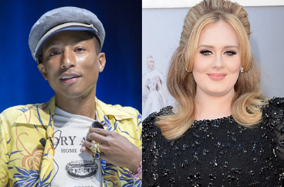 Pharrell Williams: Adele Cuma Butuh 20 Menit untuk Garap Album Baru