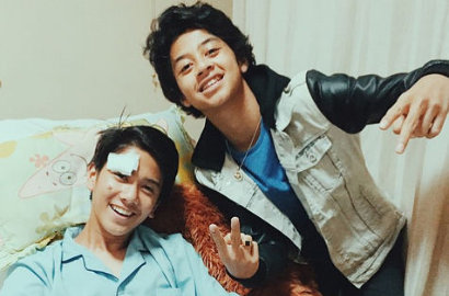 Tak Lagi Bareng CJR, Bastian Sempatkan Jenguk Iqbaal di Rumah Sakit