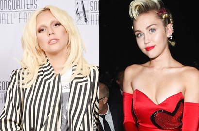 Lady GaGa-Miley Cyrus cs Rayakan Legalnya Pernikahan Sesama Jenis