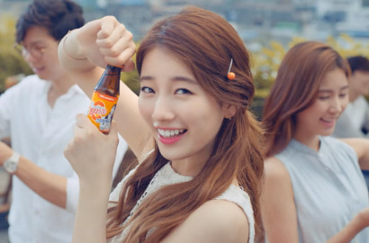 Suzy miss A Imut dan Menyegarkan di Iklan 'Vita500'
