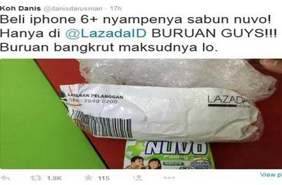 Heboh Netter Niat Beli iPhone Malah Dapat Sabun Batangan