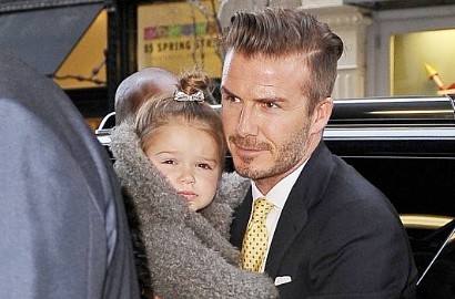 Lucu dan Manis, David Beckham Punya Tato Minion Demi Harper