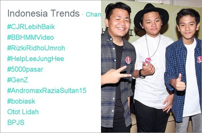 Iqbaal Keluar dari Rumah Sakit, CJR Rajai Trending Topik Twitter
