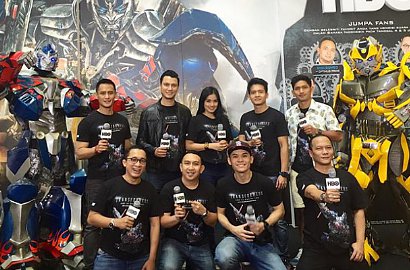 Jadi Dubber 'Transformers: Age of Extinction', Titi Kamal Menangis
