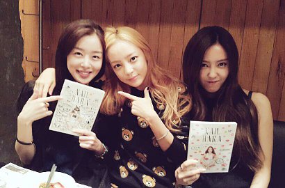 Goo Hara Senang Buku Kecantikannya Dibeli Sunhwa dan Hyomin
