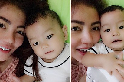 Pajang Foto Bareng Bayi, Bella Shofie Dituduh Punya Anak Settingan