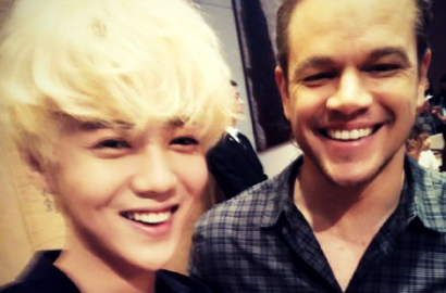 Syuting Bareng 'The Great Wall', Matt Damon Puji Luhan Eks EXO