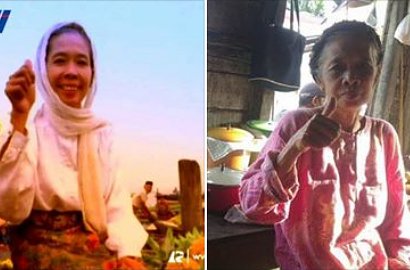 Sosok Ibu di Iklan Pasar Terapung 'RCTI Oke' Kini Jadi Penjual Gorengan