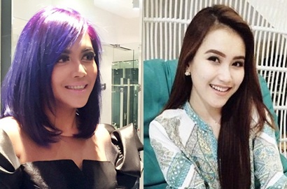 Denada Curhat Soal Perceraian dengan Jerry Aurum ke Ayu Ting Ting