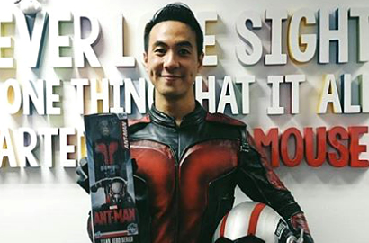 Jadi Duta Disney Superhero Marvel, Daniel Mananta Berubah Jadi 'Ant-Man'