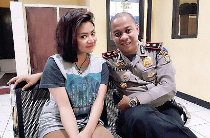 Vitalia Sesha Dijebak, Polisi Bantah Adanya Pesta Seks
