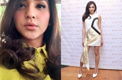 Lama Tak Muncul, Dena Rachman Kini Secantik Victoria Beckham