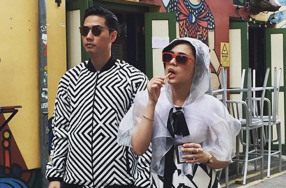 Romantisnya Nycta Gina Digendong Rizky Kinos