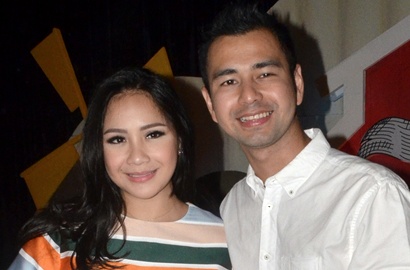 Intip Foto Raffi-Nagita Rayakan Idul Fitri Pertama Sebagai Suami-Istri