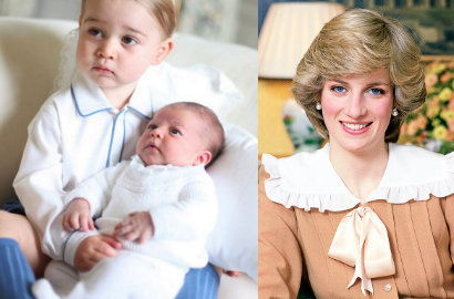 Inilah Persamaan Unik Putri Charlotte dan Diana Kecil