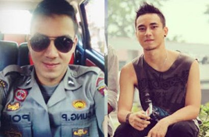 Ini Polisi Ganteng yang Piawai Main Inline Skate