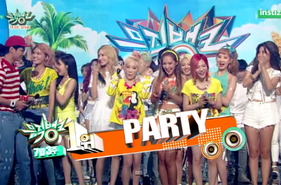 SNSD Rayakan Kemenangan Ke-100 Sejak Debut