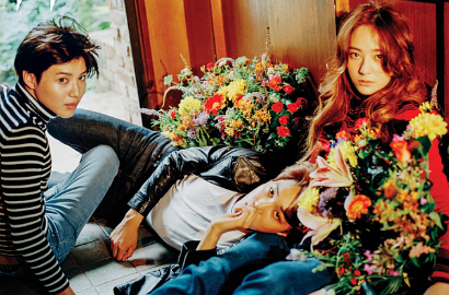 Krystal f(x), Taemin SHINee dan Kai EXO Kembali Mesra Saat Pemotretan