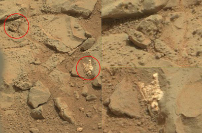 Benarkah Ini Kerangka Alien yang Ditemukan di Planet Mars?