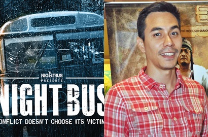 Darius Sinathrya Debut Jadi Produser Film Lewat 'Night Bus'