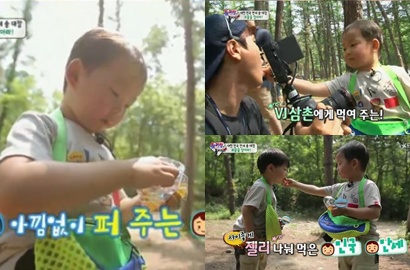 Min Guk Berbagi Permen dengan Semua Orang di 'Superman Is Back'