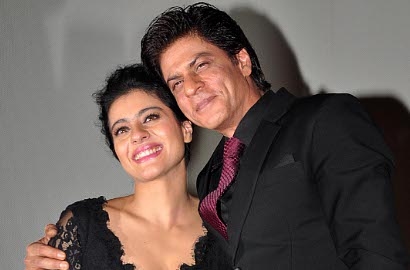 Wah, Shahrukh Khan dan Kajol Kencan Pakai Mercy di Foto Syuting 'Dilwale'