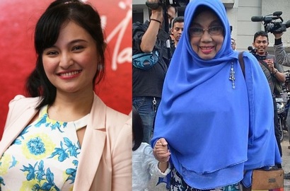 Ibu Egi John Berharap Marshanda Mau Kembali Berhijab
