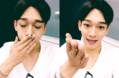 Chen EXO Ngaku Iri dengan Mata Xiumin di Chat Event