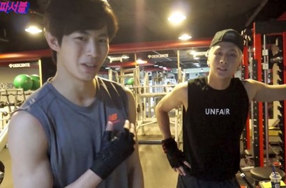 Intip Sesi Olahraga Berat Ravi-Hongbin VIXX di 'VIXX Impossible'