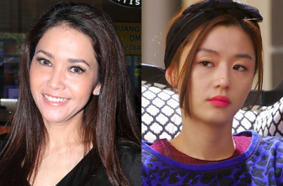 Malas-Malasan, Maia Estianty Cantik Berkelas Ala Jun Ji Hyun