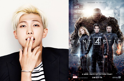 Wah, Rap Monster BTS Akan Rilis Lagu Kolaborasi dengan Film 'Fantastic Four'