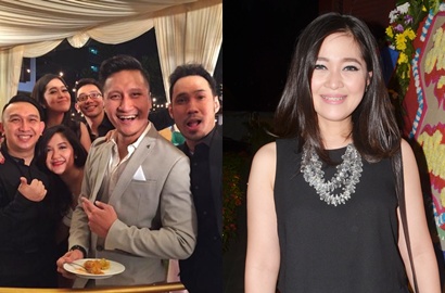 Ini Alasan Gracia Indri Datang ke Resepsi Nycta Gina Tanpa David NOAH