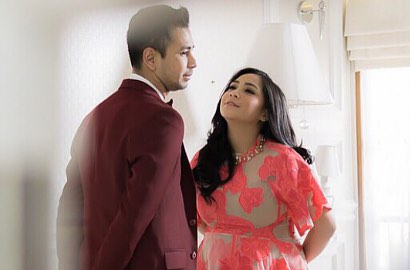 Nagita Slavina dan Raffi Ahmad Foto Romantis Sambil Basah-Basahan