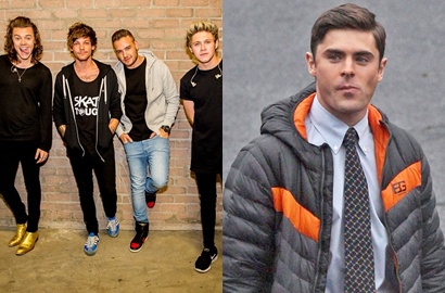 Gantikan Zayn Malik, One Direction Bakal Gandeng Zac Efron?