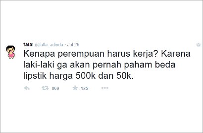 Jawab 'Beda Lipstik', Kaum Adam Bikin 'Cowok Harus Kerja Keras'