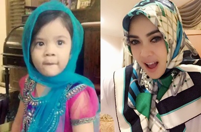 Lucunya Safeea Anak Mulan Tiru Gaya Syahrini