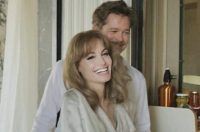 Angelina Jolie Semakin Sayang Brad Pitt Berkat Film 'By the Sea'