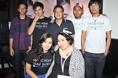 Tak Hanya Membintangi, Rizky Nazar Ikut Isi Soundtrack 'Magic Hour'