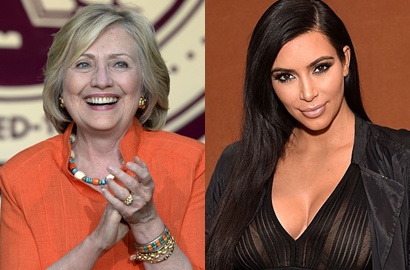 Kim Kardashian Berharap Bisa Selfie Bareng Hillary Clinton