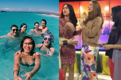 Feni Rose, Kartika Putri dan Melaney Kepergok Sindir Luna Maya 'Cewek Matre'