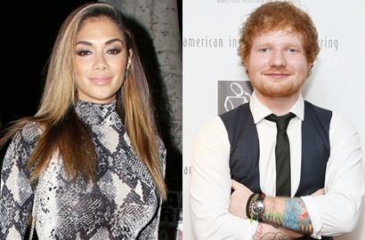Putus dari Lewis Hamilton, Nicole Scherzinger Kini Kencani Ed Sheeran?