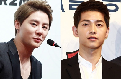 Gantengnya Song Joong Ki, Junsu JYJ cs di Pembukaan Acara Amal