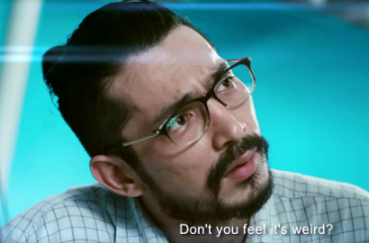 Wah, Abimana Aryasatya Pamer Gadget Transparan di Trailer '3'