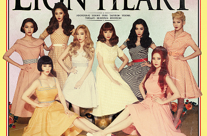SNSD Tampil Vintage Ala Gadis Tahun 60-an di Teaser Lagu 'Lion Heart'
