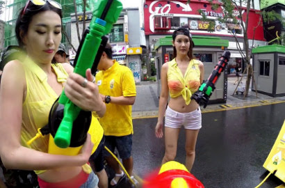 Seoul Punya Pertarungan Pistol Air Terasik yang Tak Pernah Terbayangkan